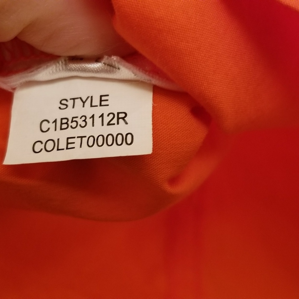 NWT Orange Ellen Tracy Blouse - Picture 5 of 5